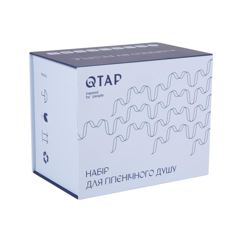Набор для гігієнічного душу Qtap Inspai-Varius округлий QTINSVARCRMV00440001 Chrome — изображение 7