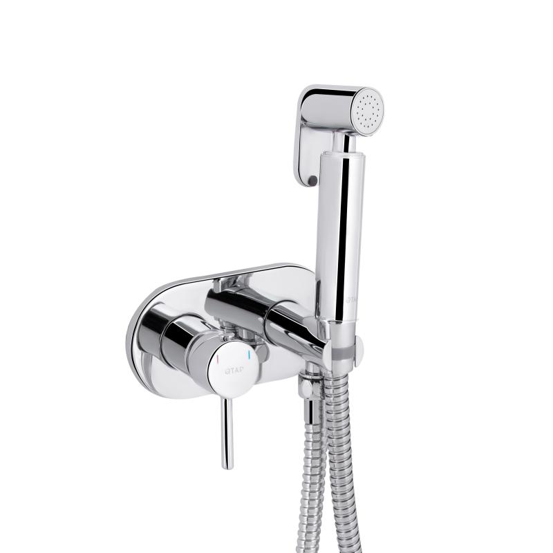Набор для гігієнічного душу Qtap Inspai-Varius округлий QTINSVARCRMV00440501 Chrome — изображение 3